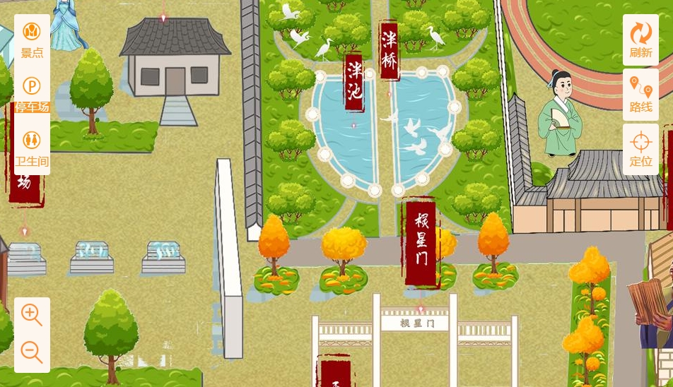 阿合奇手绘地图景区语音讲解导览系统：智慧景区建设的基石